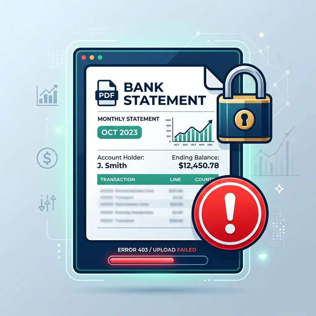 Bank Upload Errors